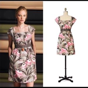 Moulinette Soeurs Twilight Garden Silk Dress